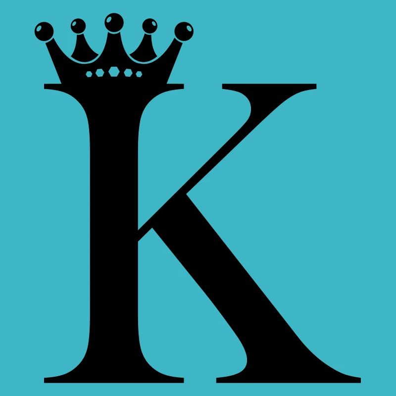 buchstabe K krone