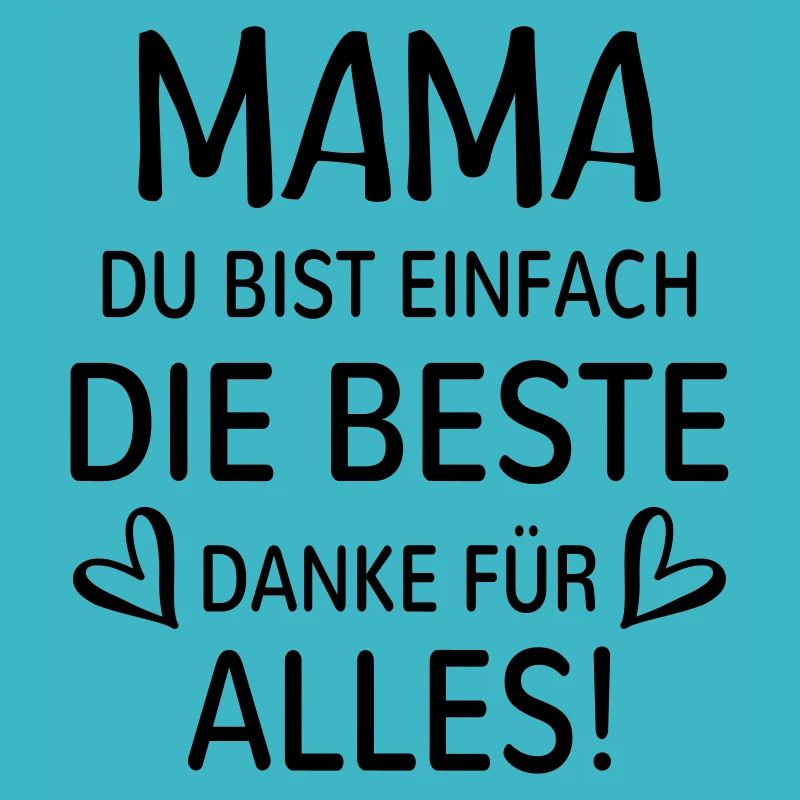 Beste Mutter Danke Mama bedanken Geschenk Herz