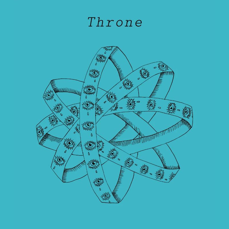 Thron Engel Throne Ophanim Tusche Illustration