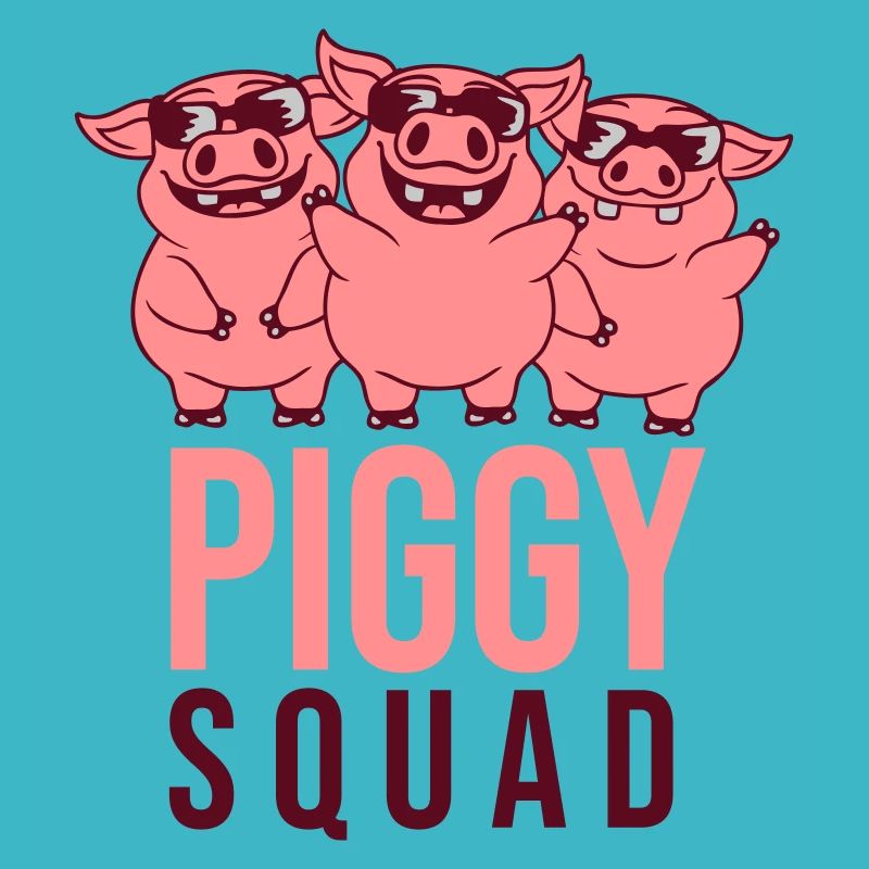 Piggy Squad Team Pigs