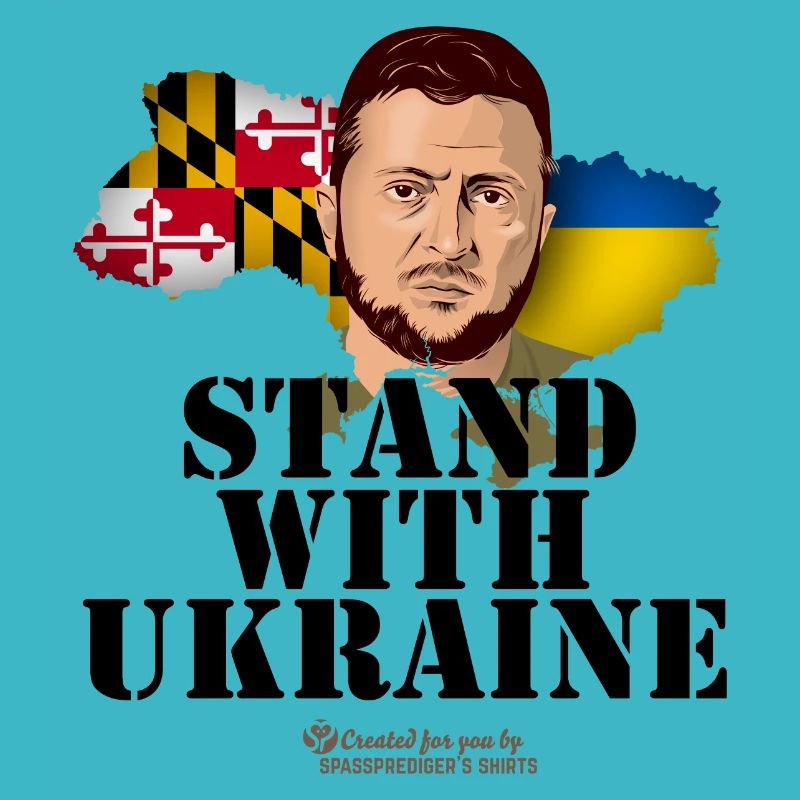Maryland Ukraine Supporters Merch Design