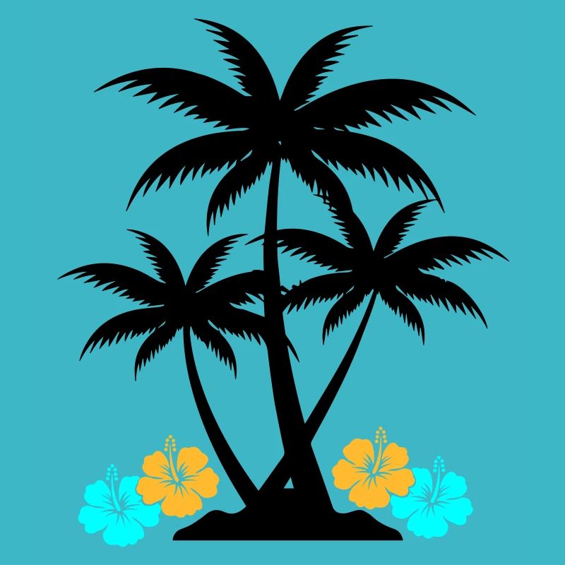 palme hibiskus