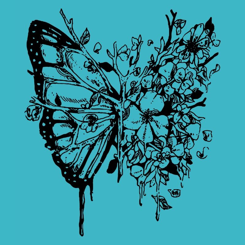 Äste Schmetterling