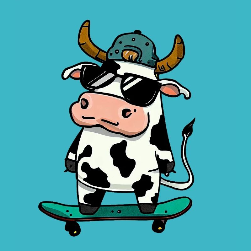 Cool Cow Skateboard