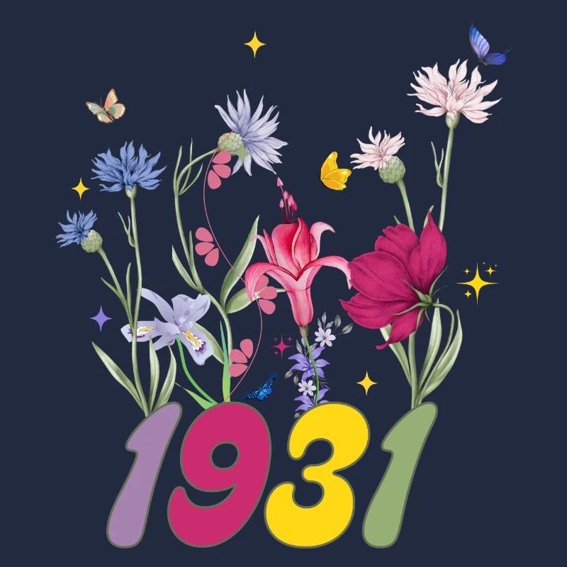 Année de naissance 1931 fleurs sauvages