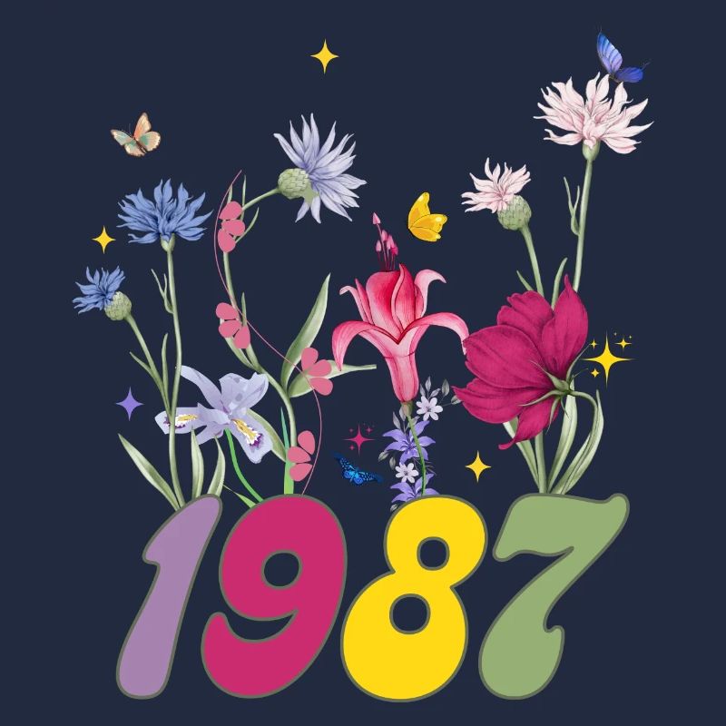 Année de naissance 1987 fleurs sauvages