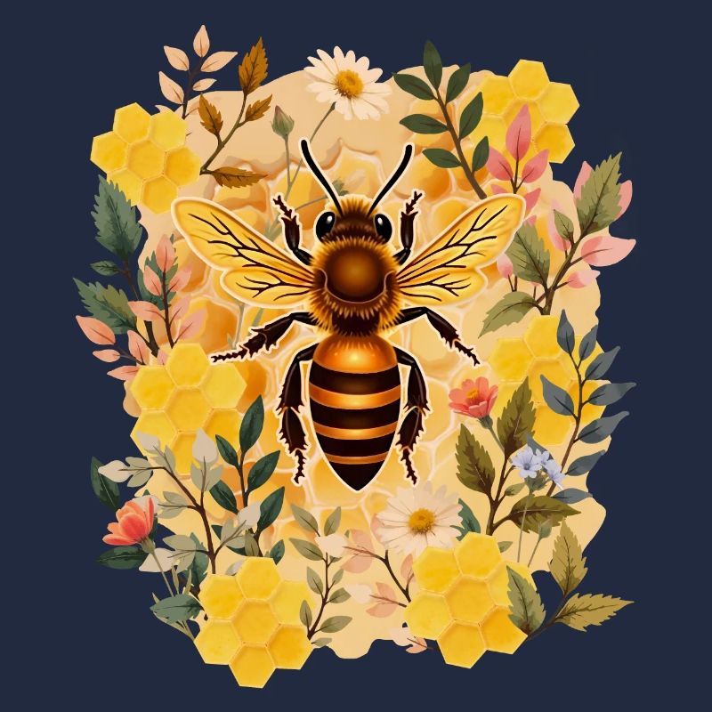 Beekeeper, beekeeper, bees, flowers & wax