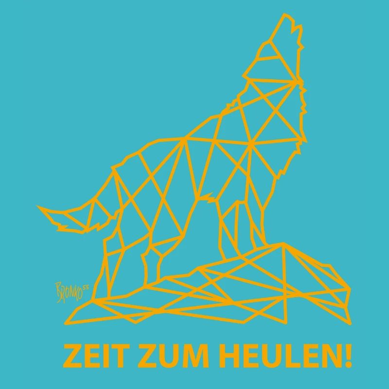 Bronko55 No.77 – Wolf „Zeit zum Heulen“