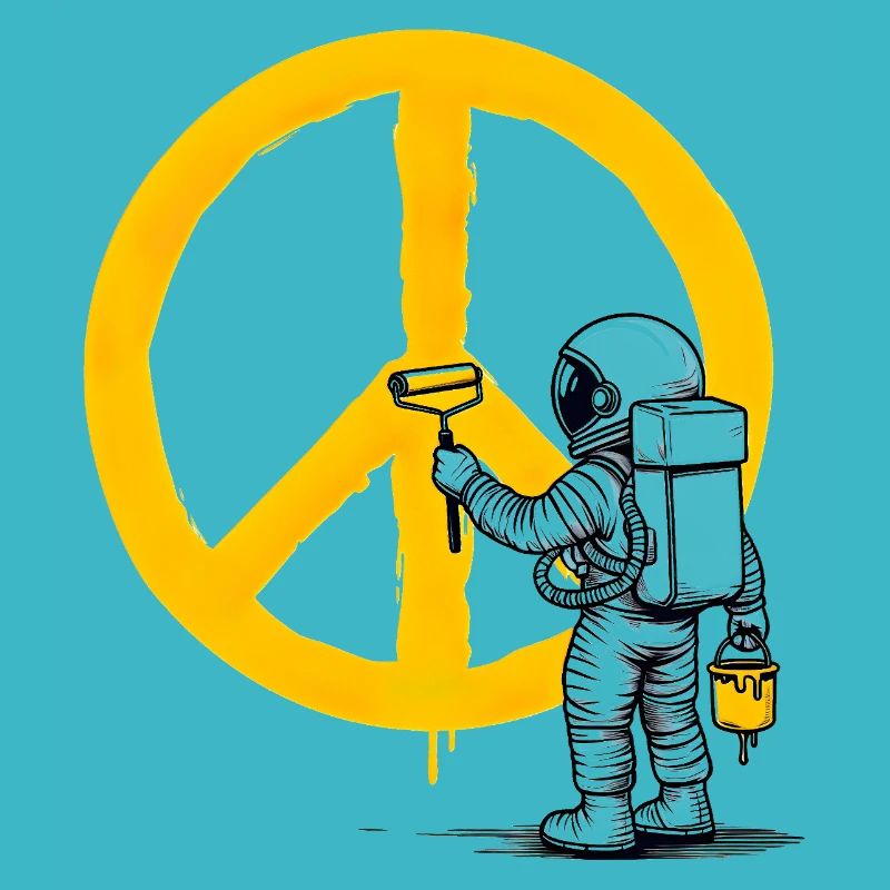Pacifist astronaut