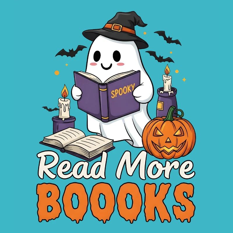 Ghost - Read More Books - Halloween