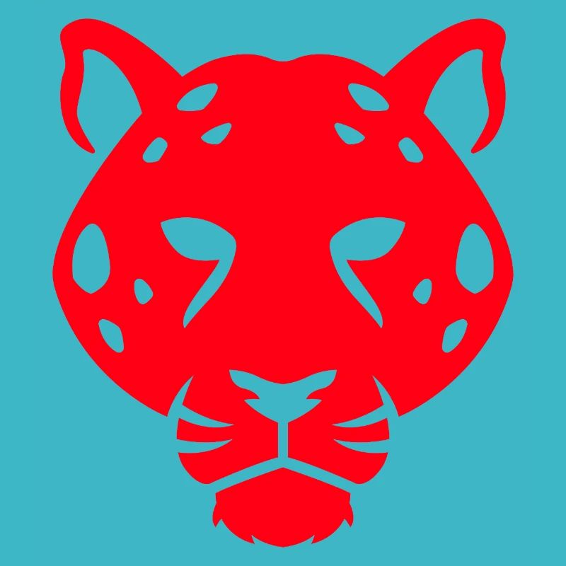 Panther Head Digital Art