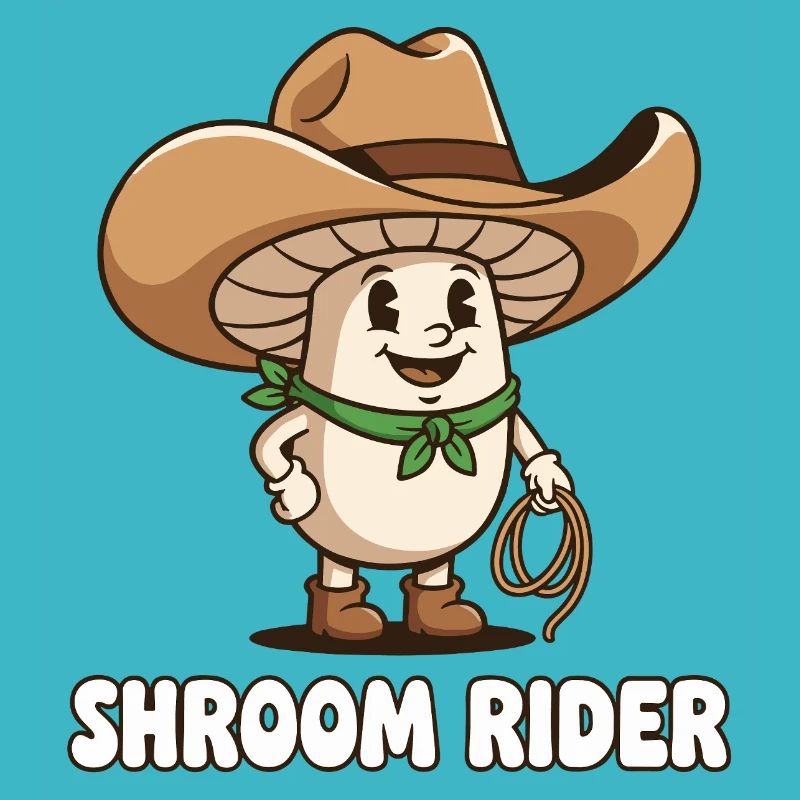 Champignon Cowboy Cavalier de Champignons