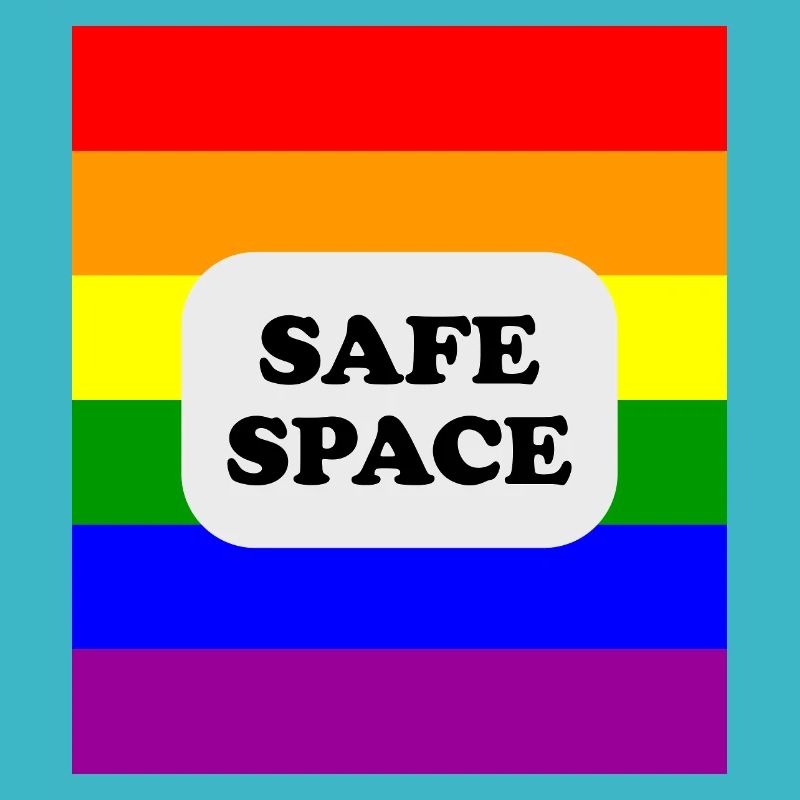 LGBT-Safe-Space-Regenbogenflagge