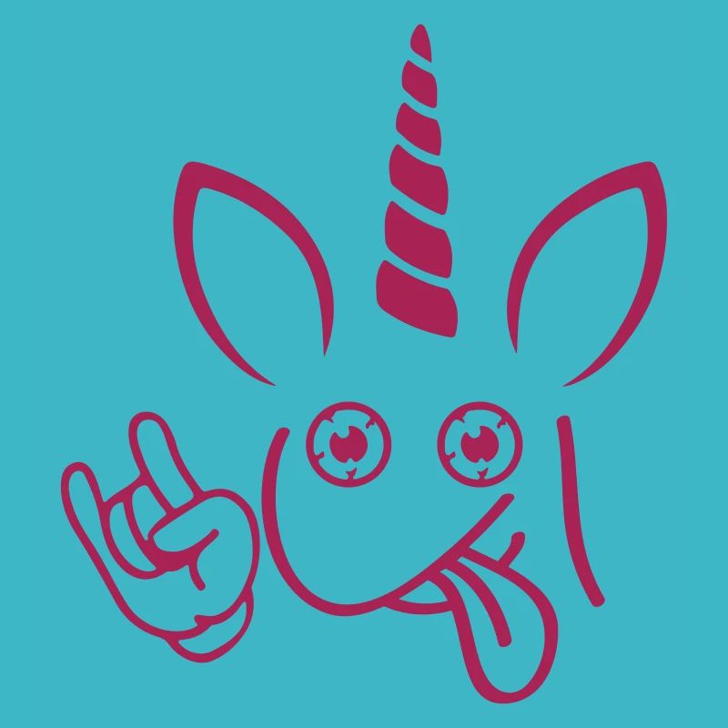 Unicorn party face