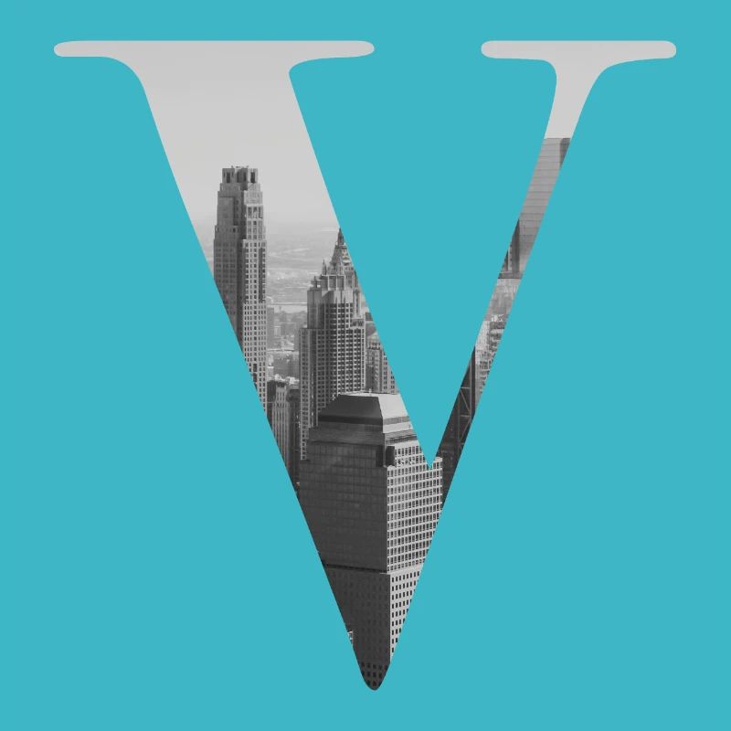 Lettre V de New York