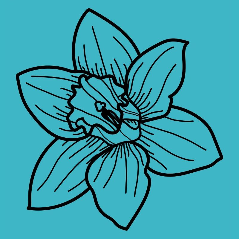 simple Wildblume