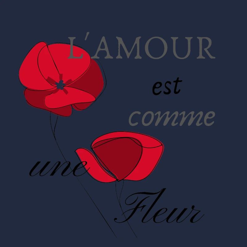 L'amour est comme une fleur