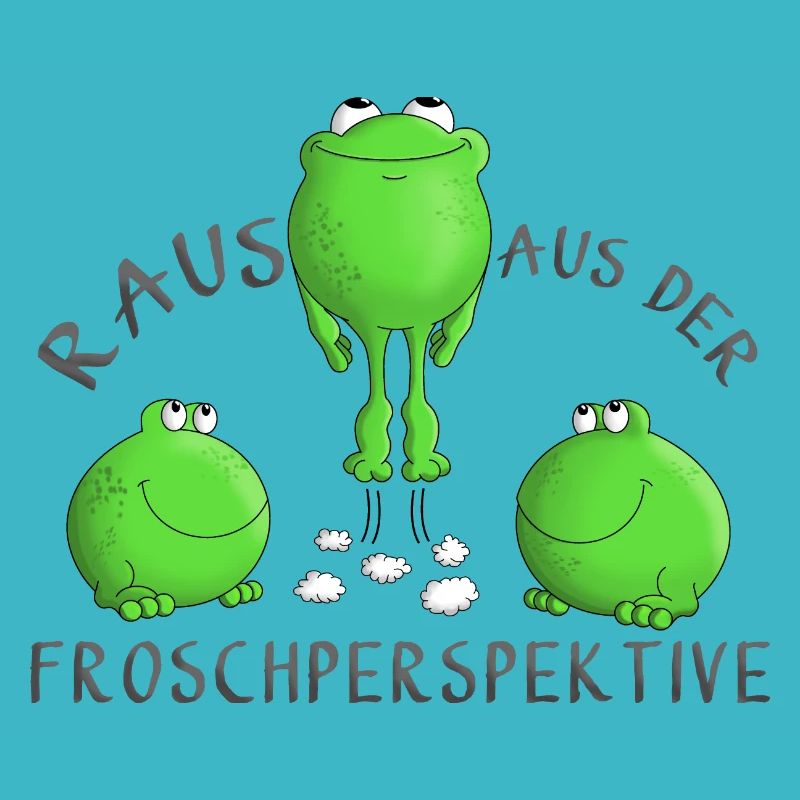 Grenouille de motivation