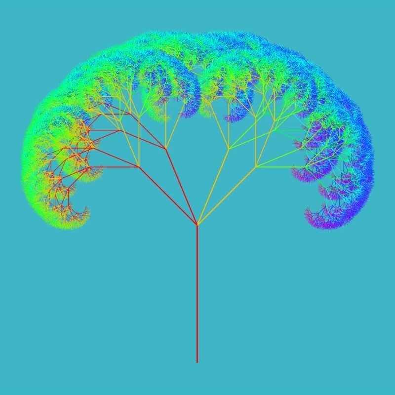 Fractal #35 fractal tree