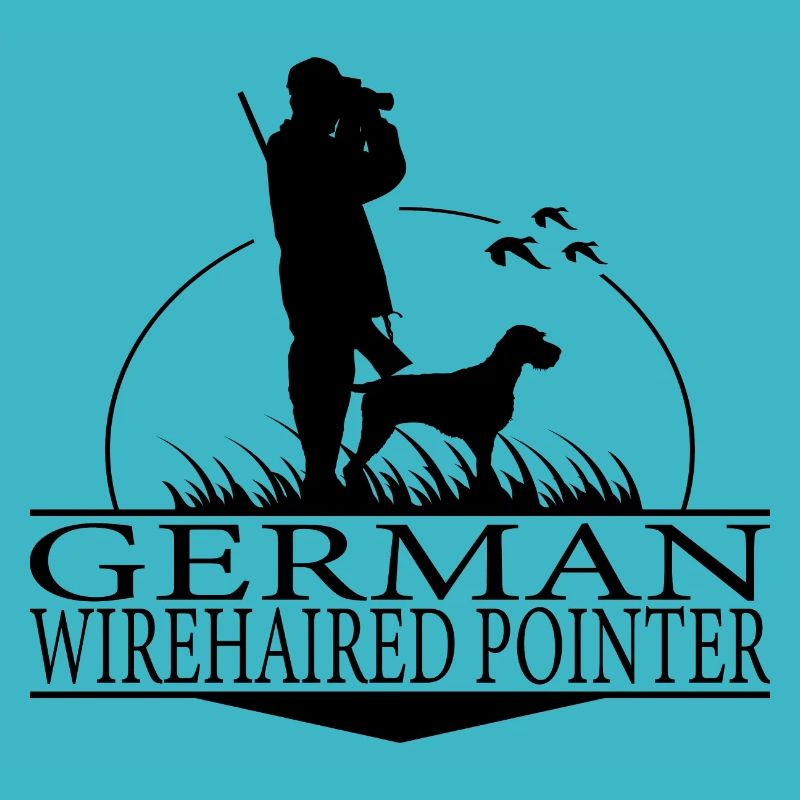 GERMAN WIREHAIRED POINTER Jagdhunde Jäger Wilsigns
