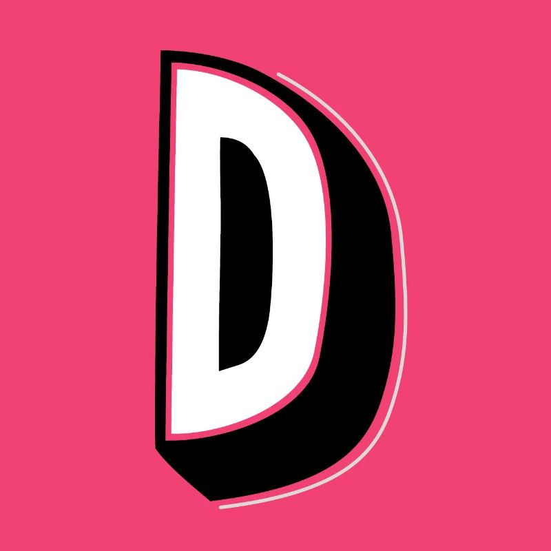 Buchstabe D - Alphabet D
