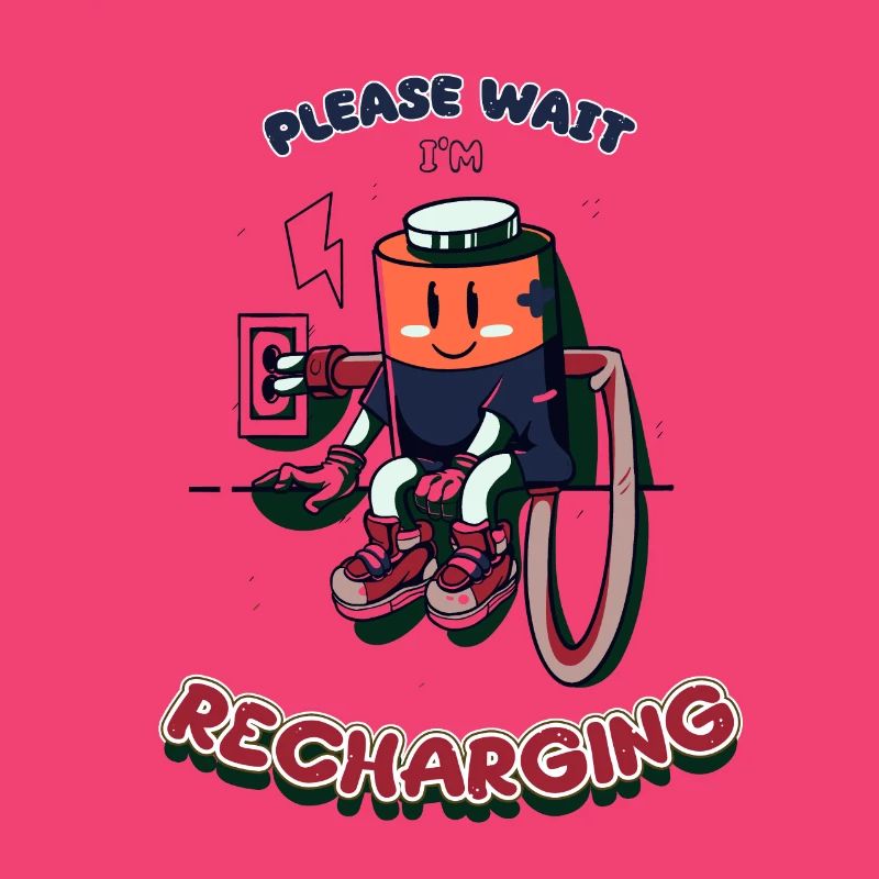 Please wait, I'm recharging