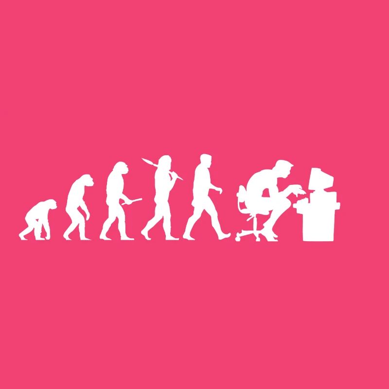 Evolution Computer Nerd! Nerd PC! IT! Technique!