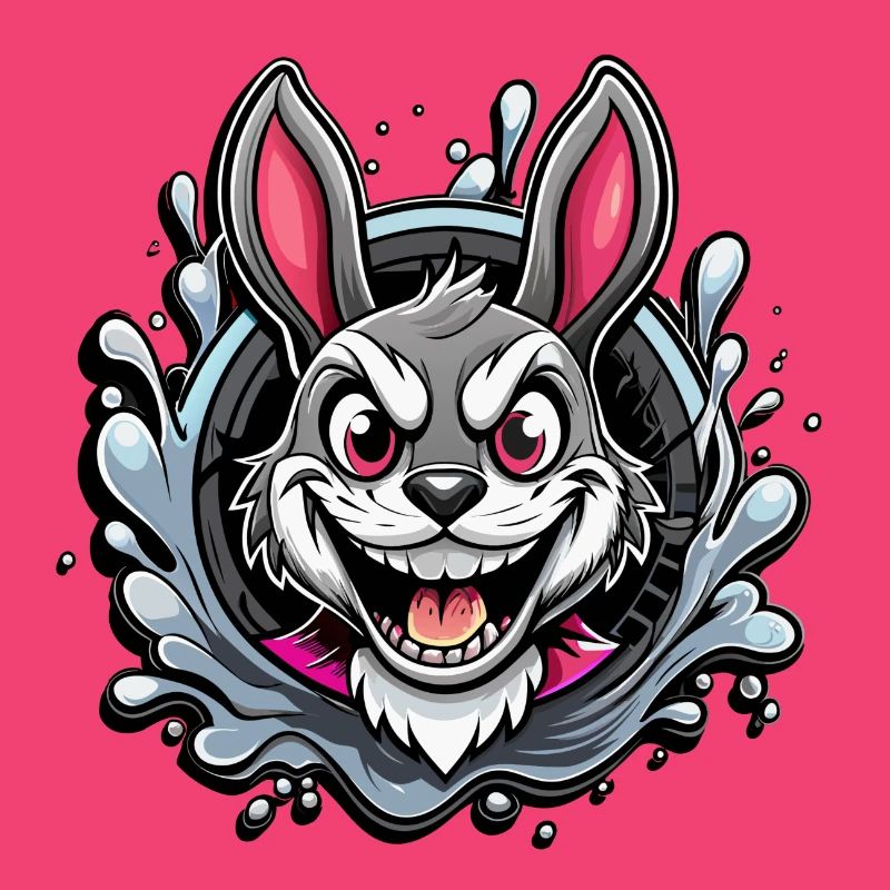 Crazy Easter Bunny