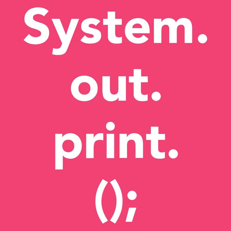 system out print Java programieren