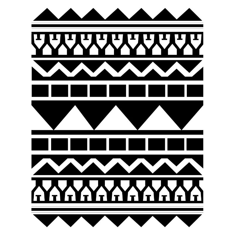 Maori Geometric Maori Pattern
