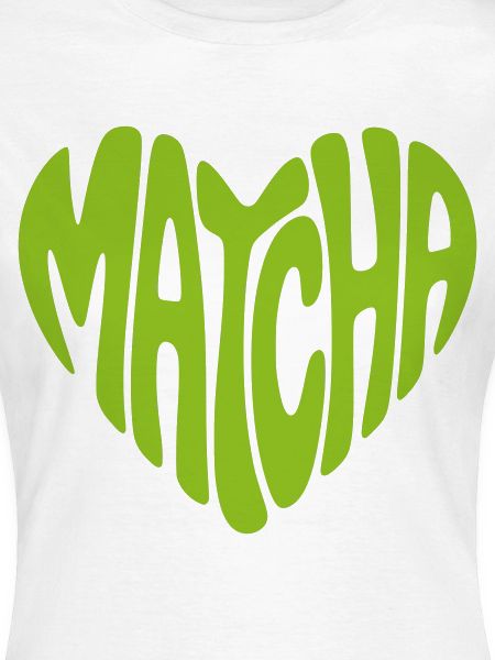Matcha Herz Form