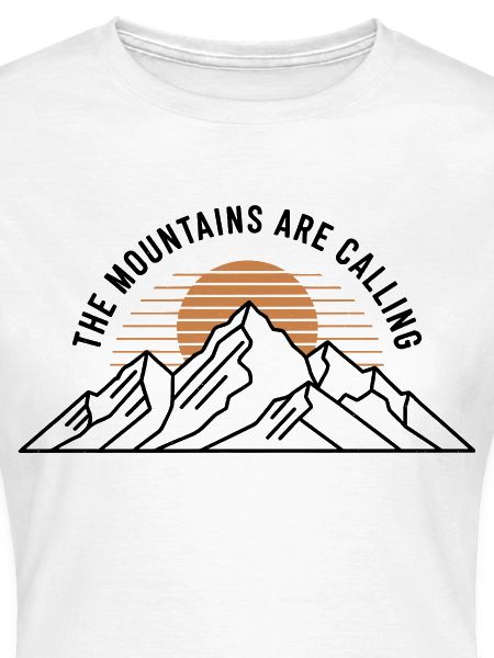 Berge - Spruch