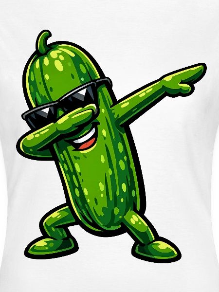 Dabbing Gurke
