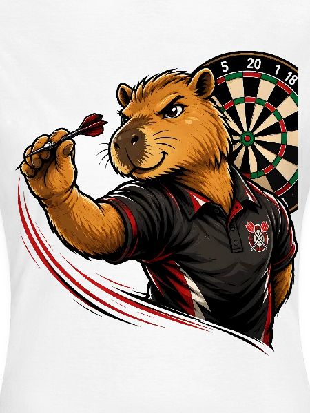 Capybara beim Dart