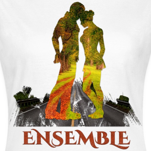 Ensemble -by- T-shirt chic et choc - T-shirt Femme