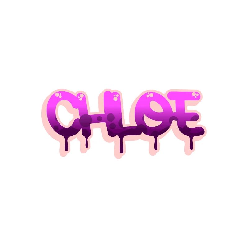 Graffiti prénom Chloé