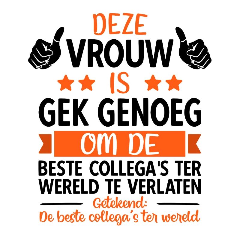 Nieuwe Baan Afscheidscadeau Afscheid Collega