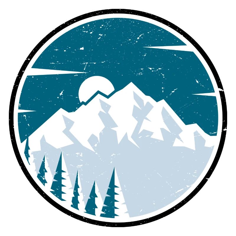 Winter Peak Circle Forest