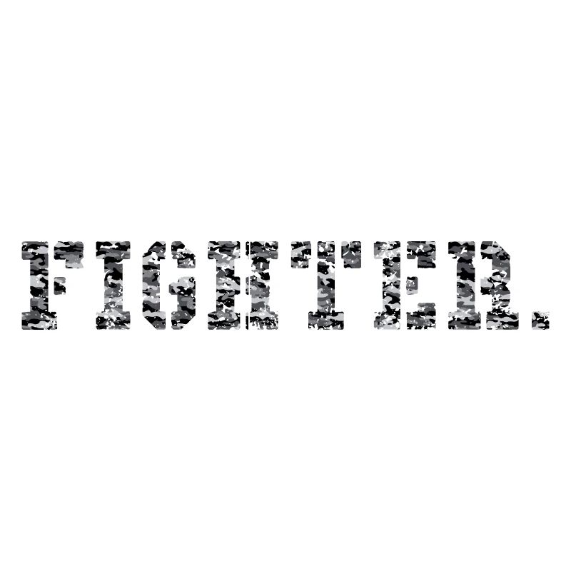 fighter. grau camouflage