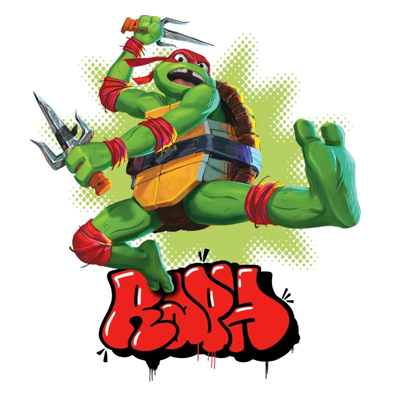 TMNT Mutant Mayhem Avec Turtle Raph