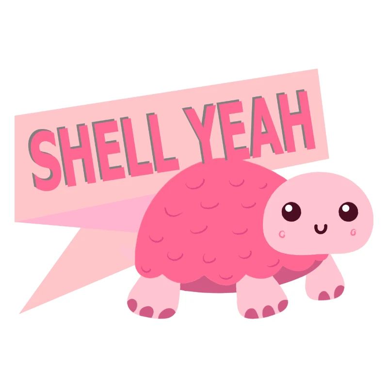 shell yeah turtle shirt