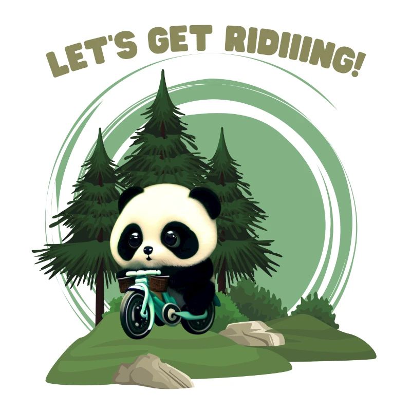 Panda à vélo, let's get riding!