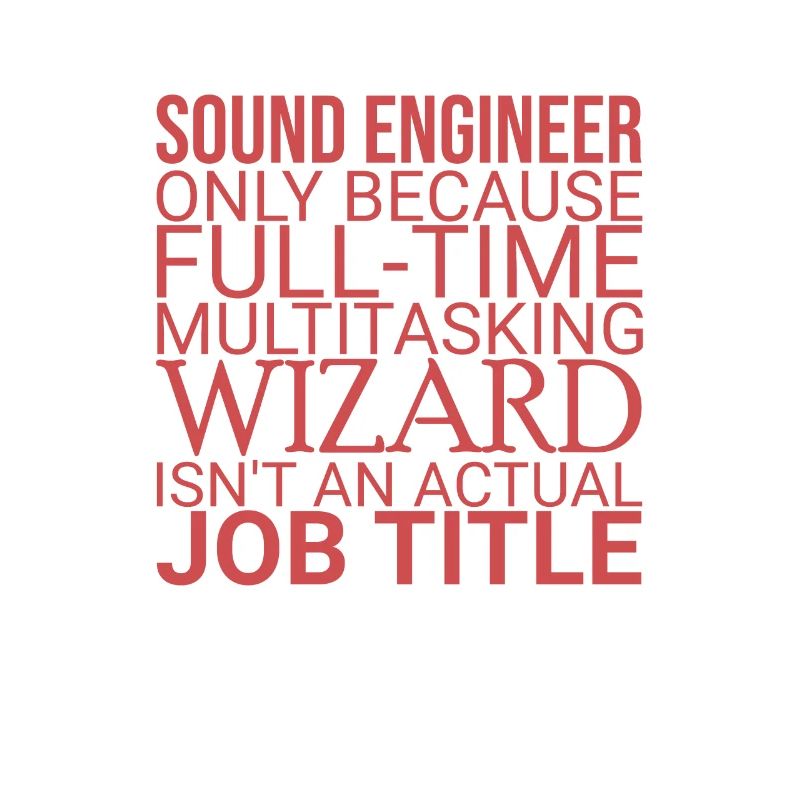"Sound Engineer Wizard | Tontechnik"