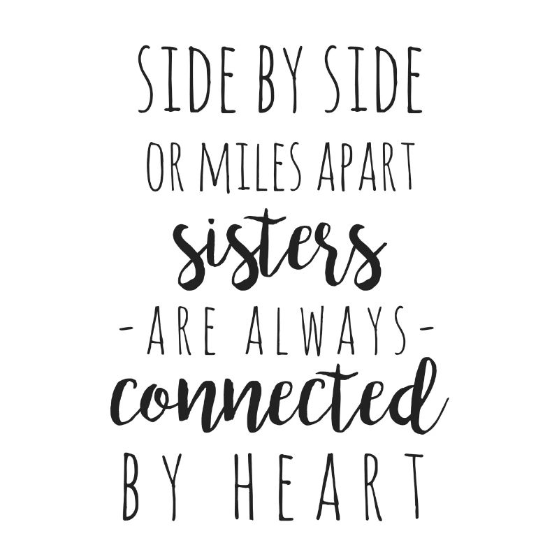side by side or miles apart