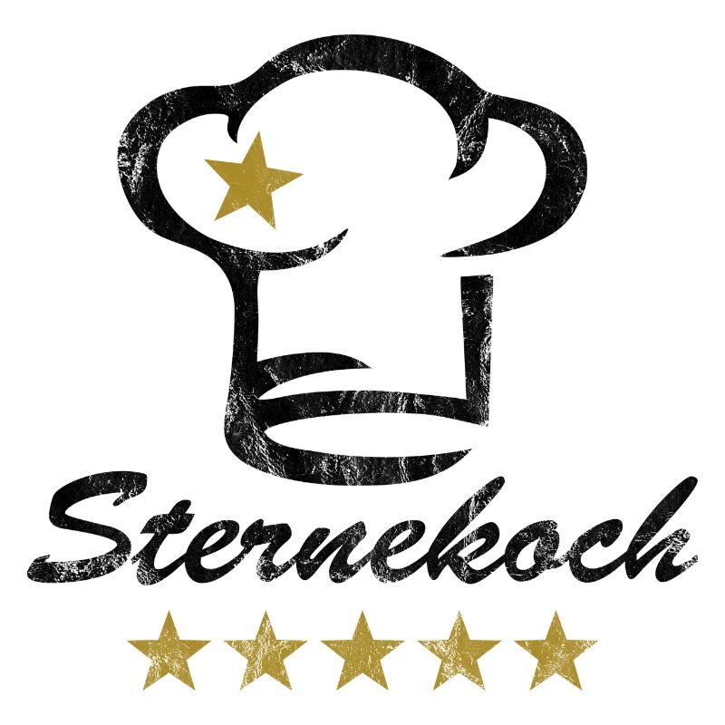 Star chef chef's hat 5 stars chef chef grunge
