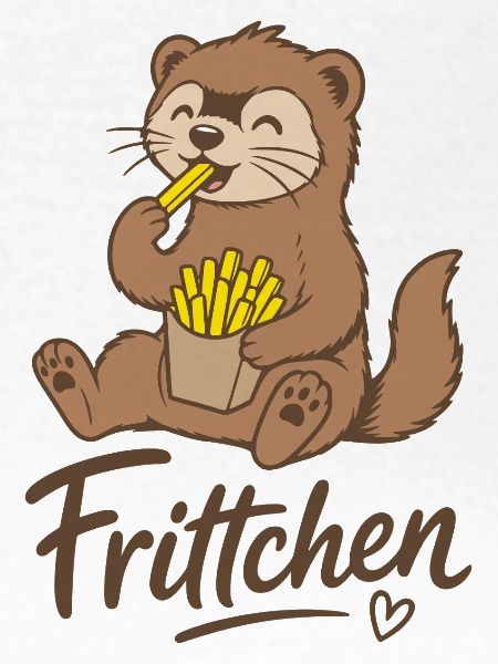 Frettchen Frittchen Fritten Pommes Frites