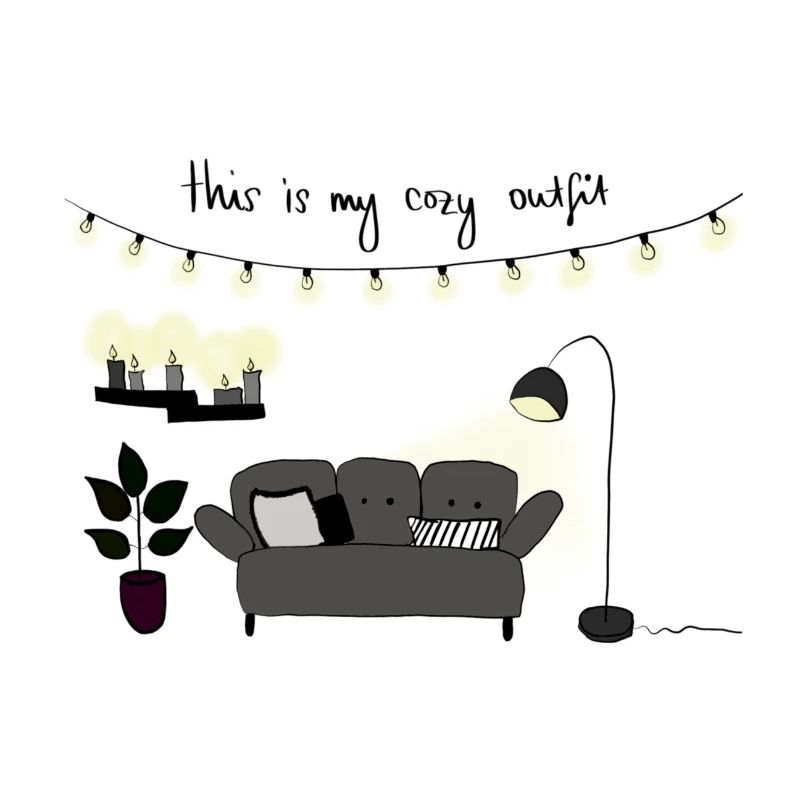 Chill couch sofa flat gift