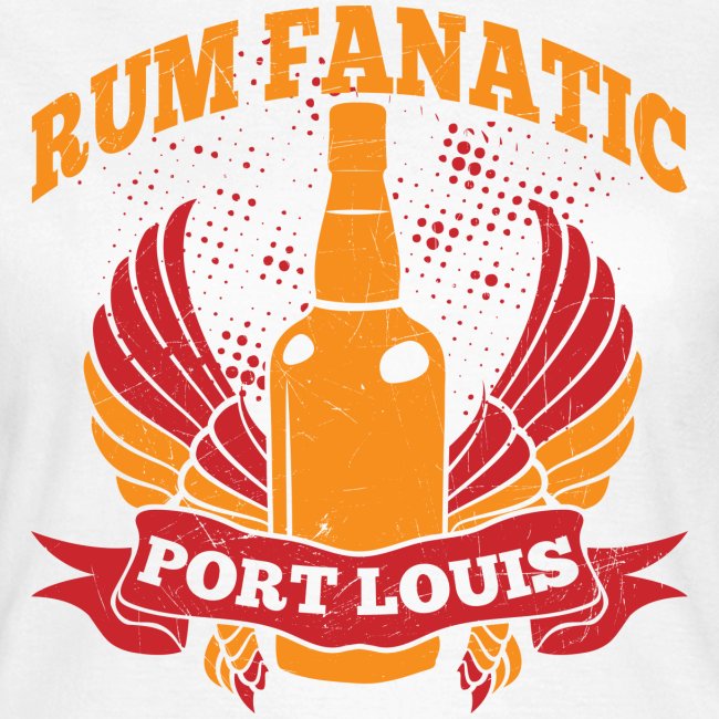 T-shirt Rum Fanatic - Port Louis, Mauritius