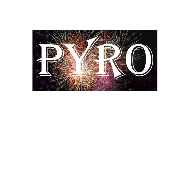 Pyro Pyrotechniker Pyro Fan Pyrotechnik Feuerwerk