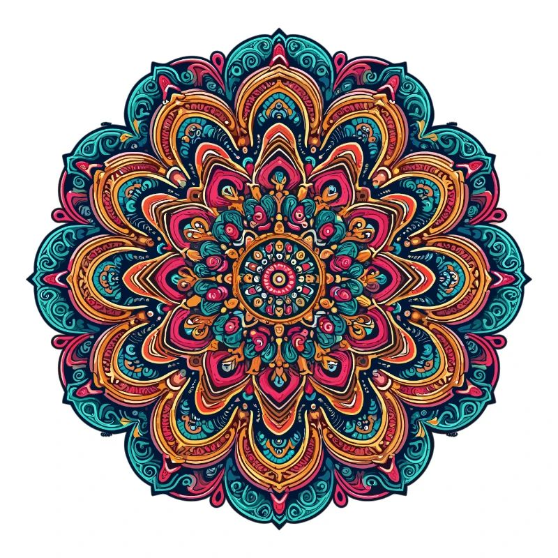 Psychedelic Mandala Trippy
